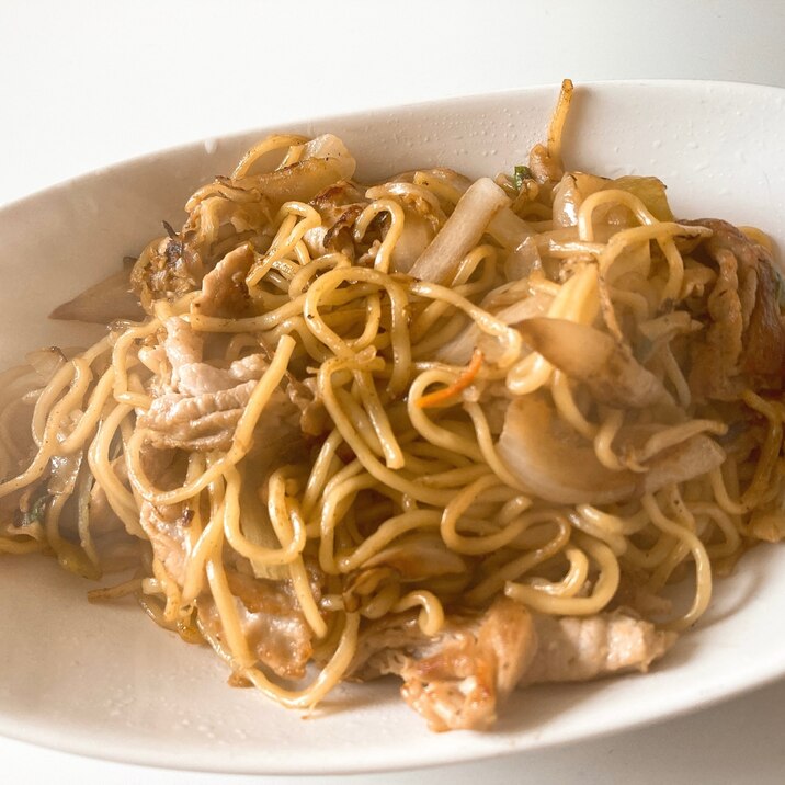 昼食に!塩焼きそば